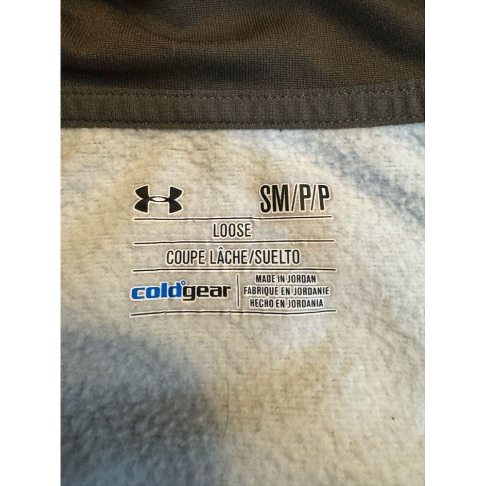 Under Armour Women's Camo Full-Zip Hoodie Jacket | Barren Camo/Tan Size Small - Picture 2 of 11